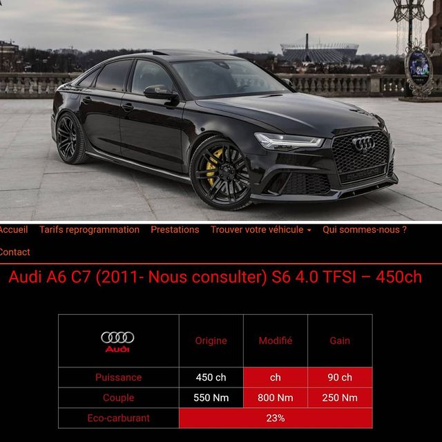 Audi S6 4l TFSI 450ch