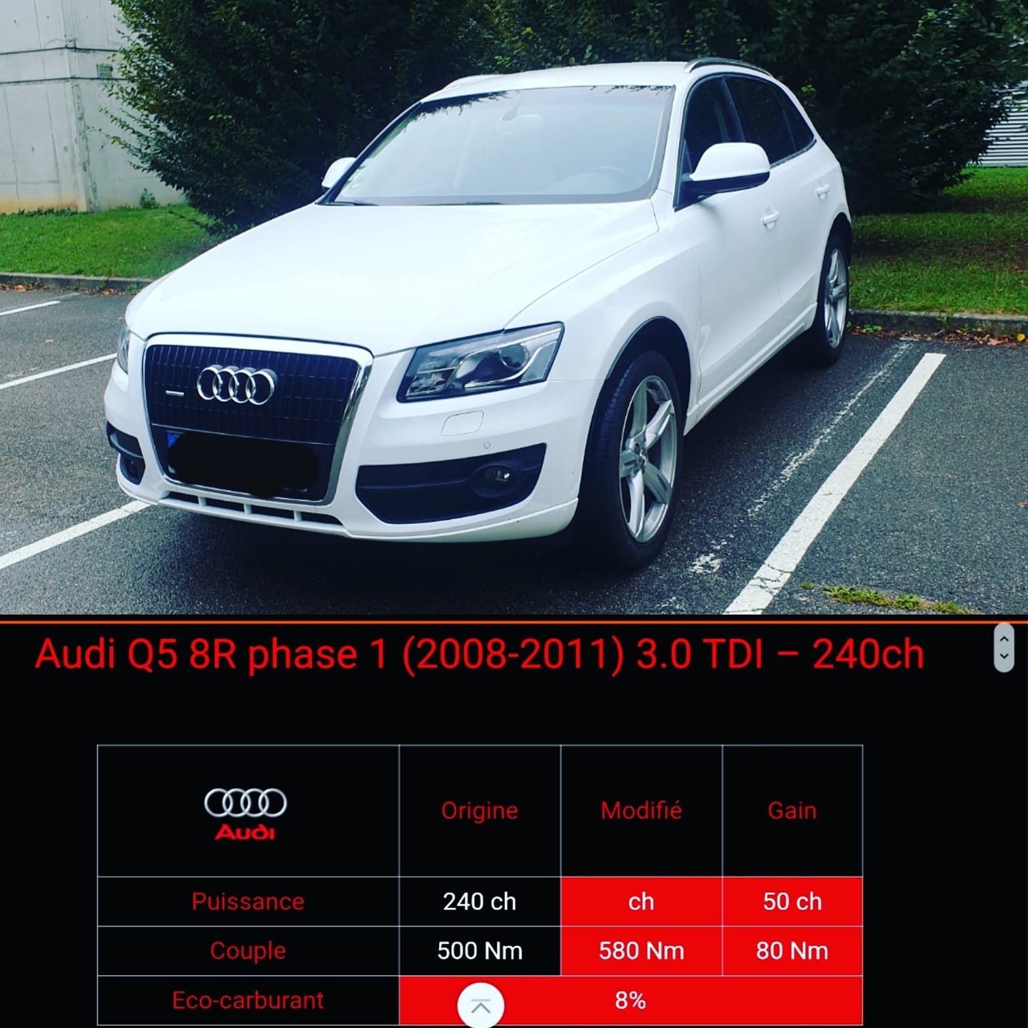 Audi Q5 3TDI 240ch